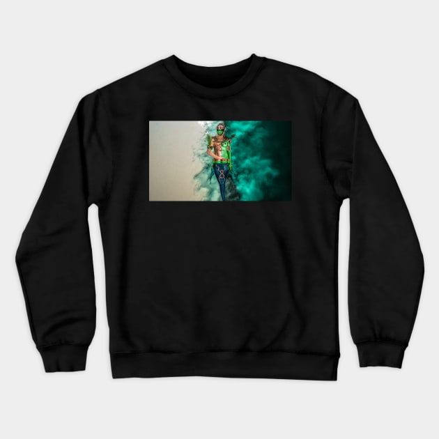 UHAMIRI AND URASHI | SIRIUS-UGO-ART Crewneck Sweatshirt by uchenigbo